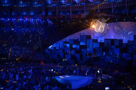 Opening ceremony of XXXI Summer Olympic Games in Rio de Janeiro