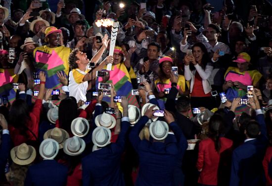 Opening ceremony of XXXI Summer Olympic Games in Rio de Janeiro