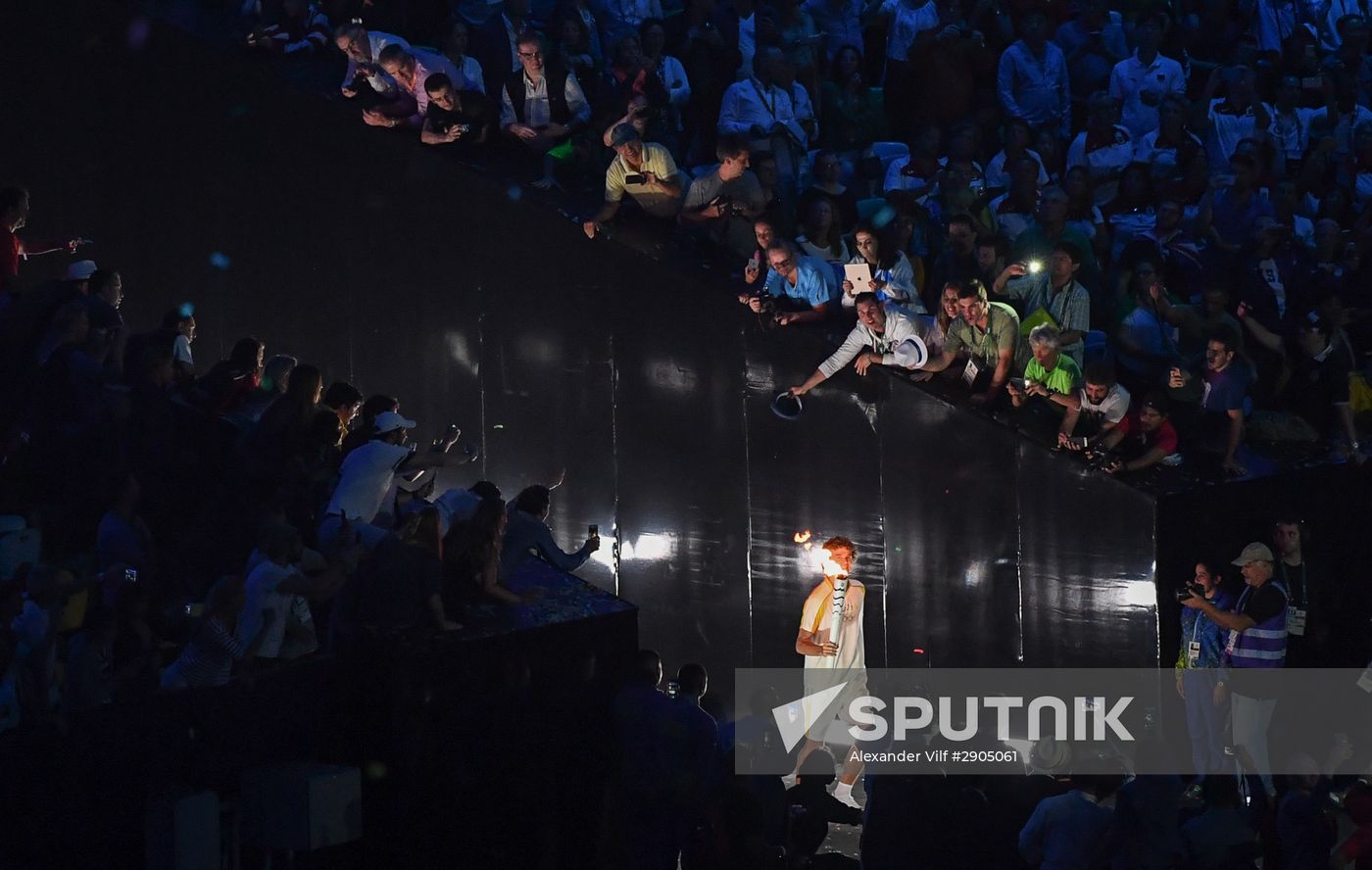 Opening ceremony of XXXI Summer Olympic Games in Rio de Janeiro