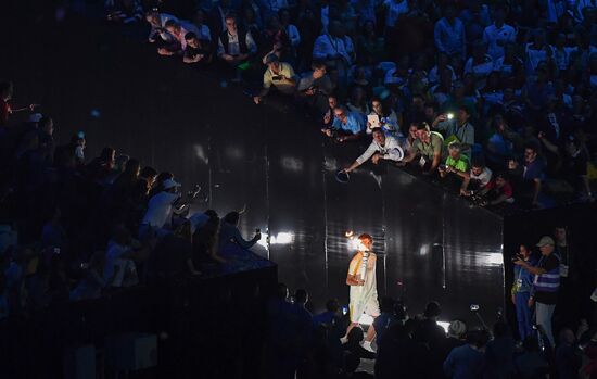 Opening ceremony of XXXI Summer Olympic Games in Rio de Janeiro