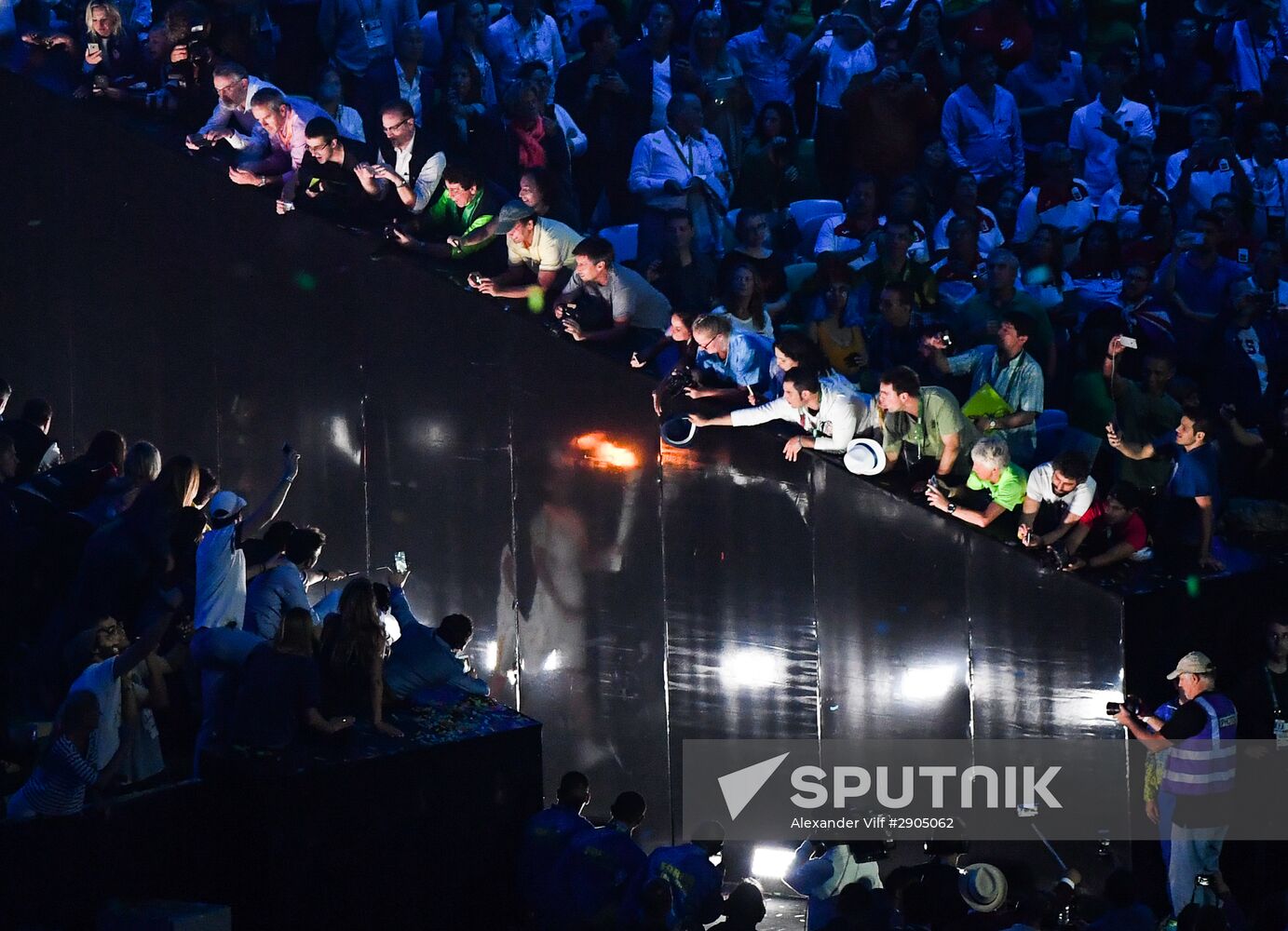 Opening ceremony of XXXI Summer Olympic Games in Rio de Janeiro