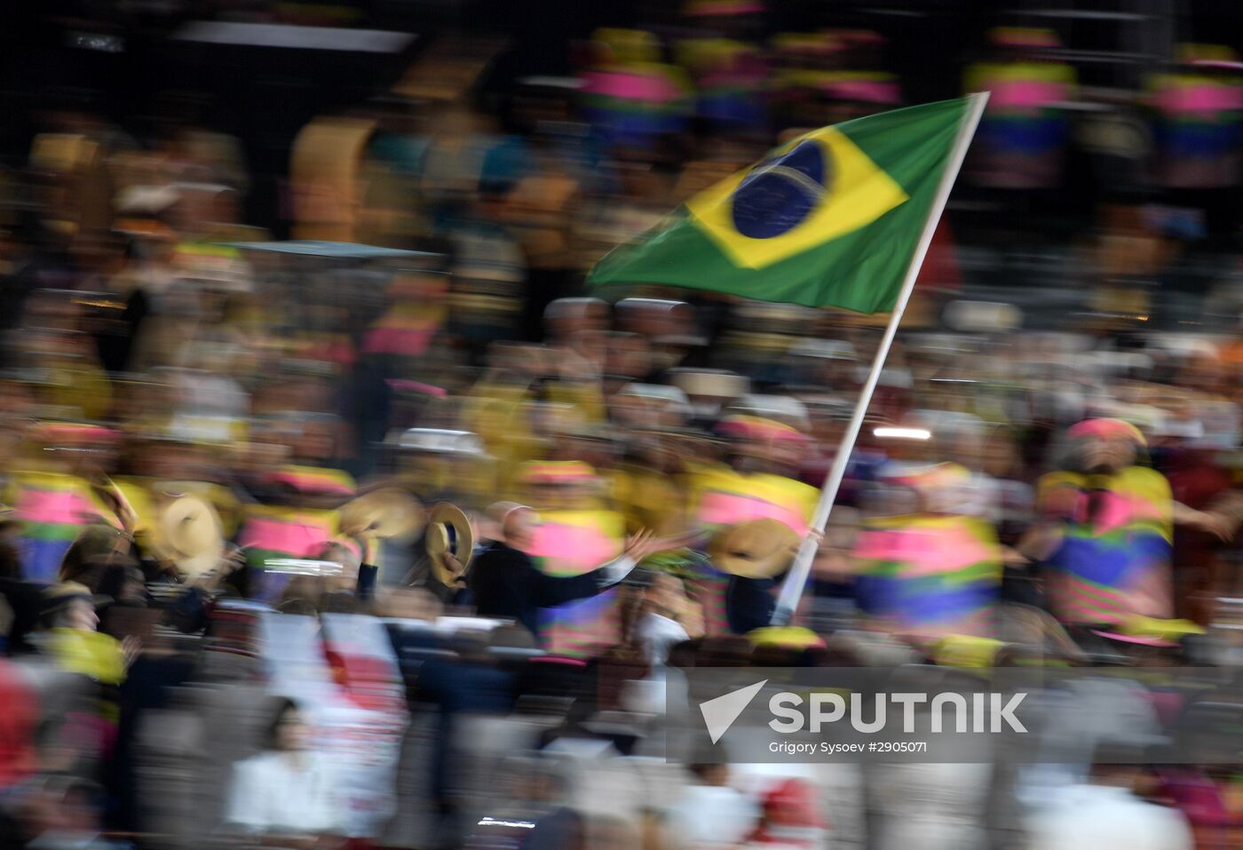 Opening ceremony of XXXI Summer Olympic Games in Rio de Janeiro