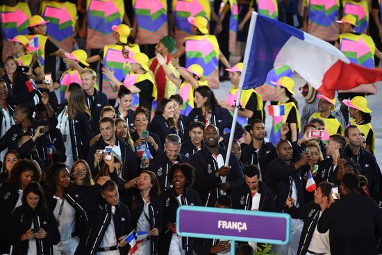 Opening ceremony of XXXI Summer Olympic Games in Rio de Janeiro