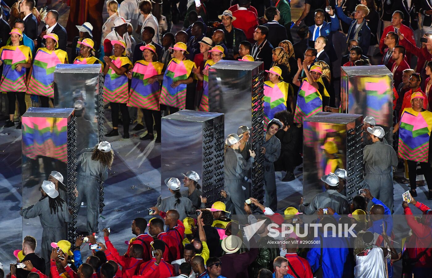 Opening ceremony of XXXI Summer Olympic Games in Rio de Janeiro