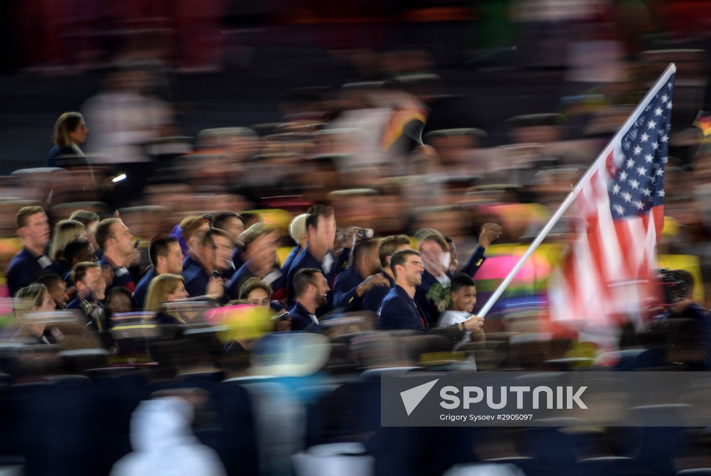 Opening ceremony of XXXI Summer Olympic Games in Rio de Janeiro