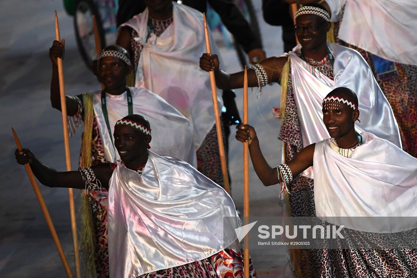 Opening ceremony of XXXI Summer Olympic Games in Rio de Janeiro