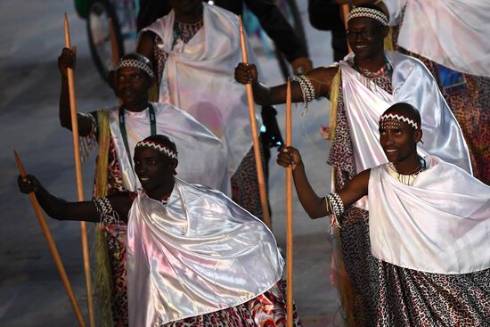 Opening ceremony of XXXI Summer Olympic Games in Rio de Janeiro