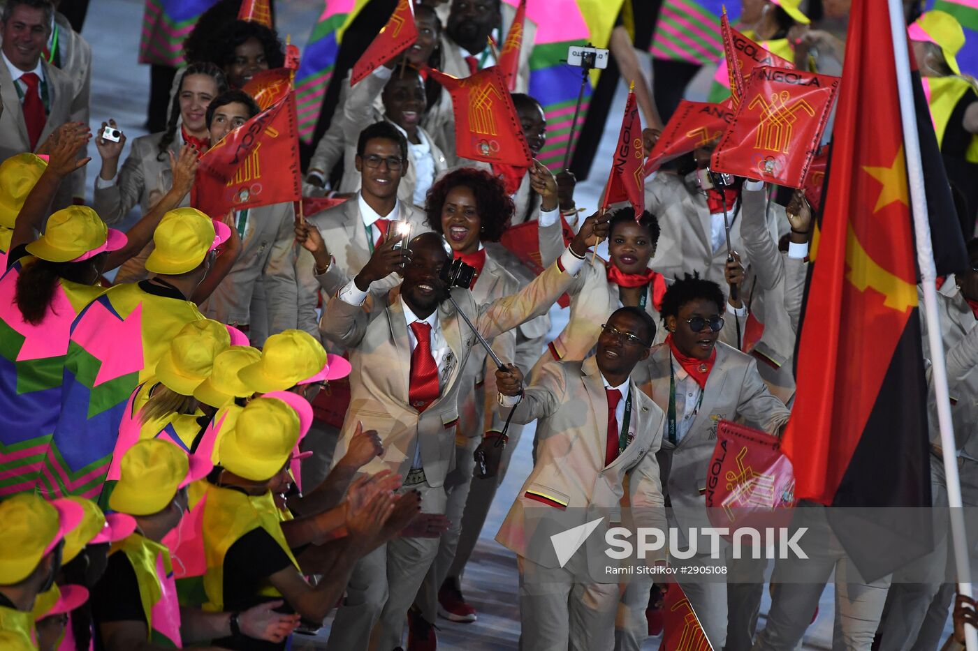 Opening ceremony of XXXI Summer Olympic Games in Rio de Janeiro