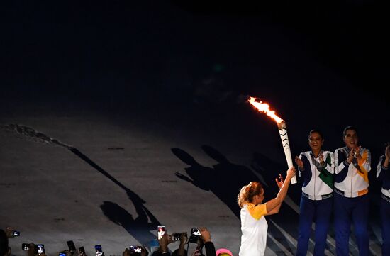 Opening ceremony of XXXI Summer Olympic Games in Rio de Janeiro