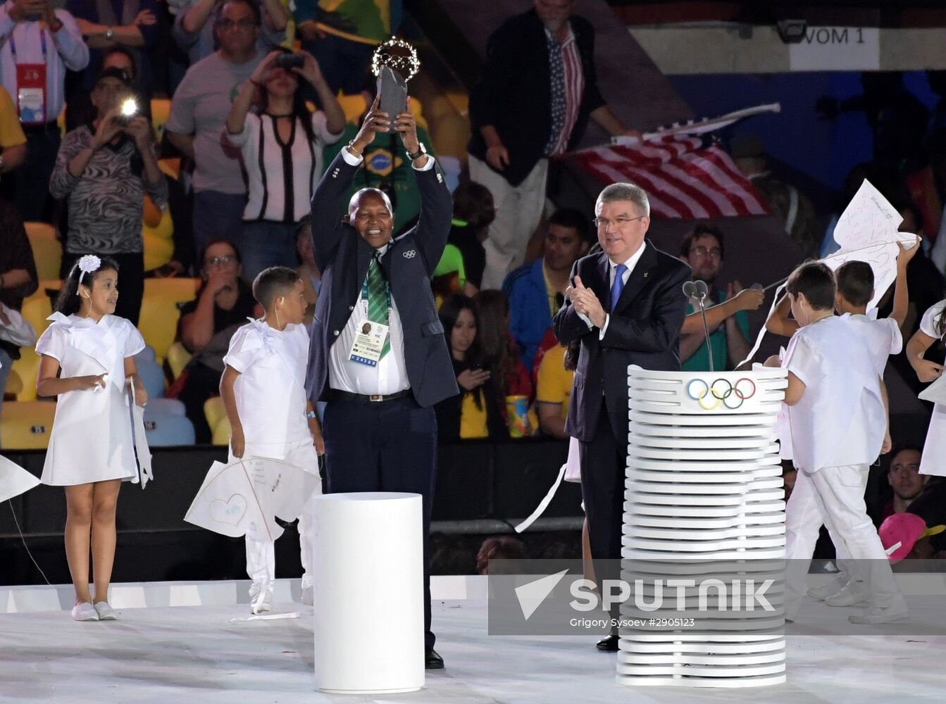 Opening ceremony of XXXI Summer Olympic Games in Rio de Janeiro