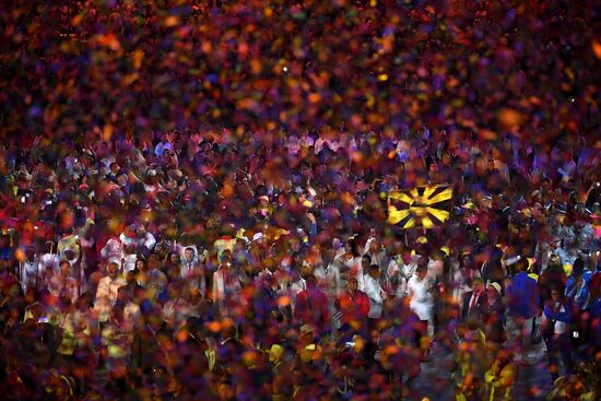Opening ceremony of XXXI Summer Olympic Games in Rio de Janeiro