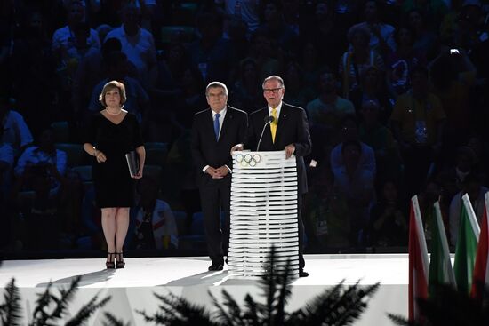 Opening ceremony of XXXI Summer Olympic Games in Rio de Janeiro