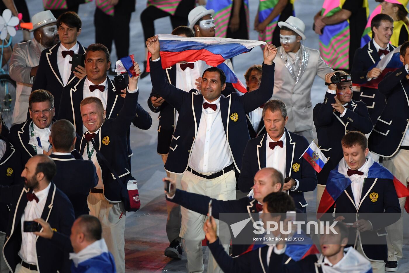 Opening ceremony of XXXI Summer Olympic Games in Rio de Janeiro