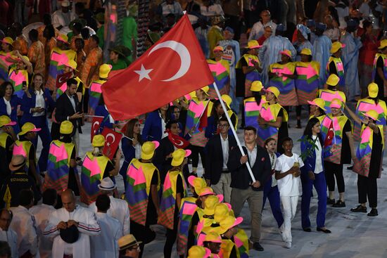 Opening ceremony of XXXI Summer Olympic Games in Rio de Janeiro
