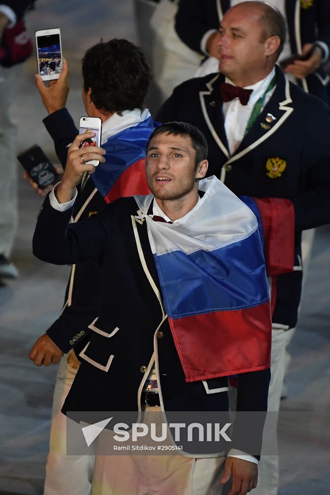Opening ceremony of XXXI Summer Olympic Games in Rio de Janeiro