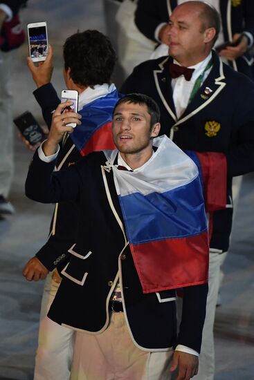 Opening ceremony of XXXI Summer Olympic Games in Rio de Janeiro