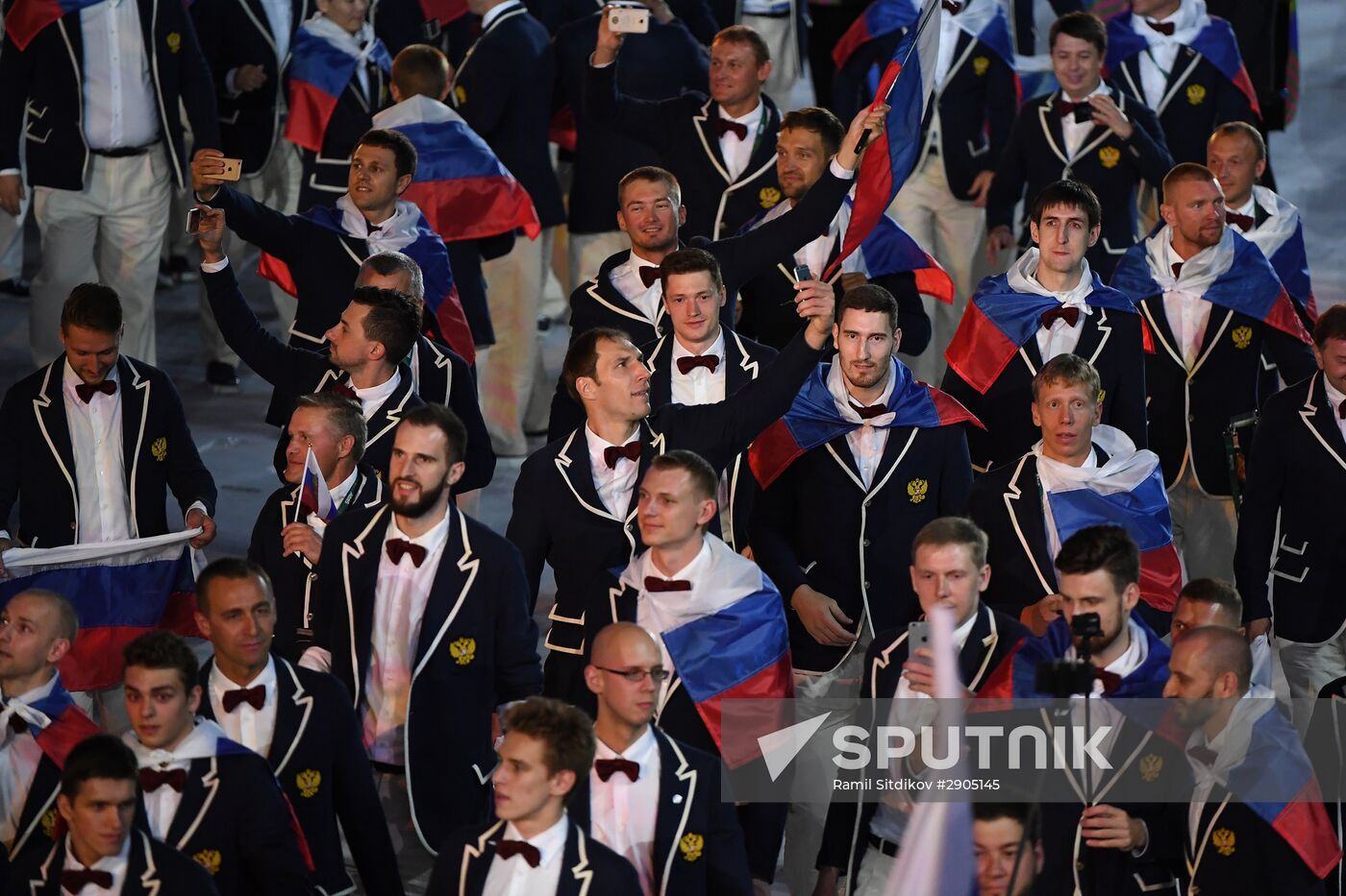 Opening ceremony of XXXI Summer Olympic Games in Rio de Janeiro