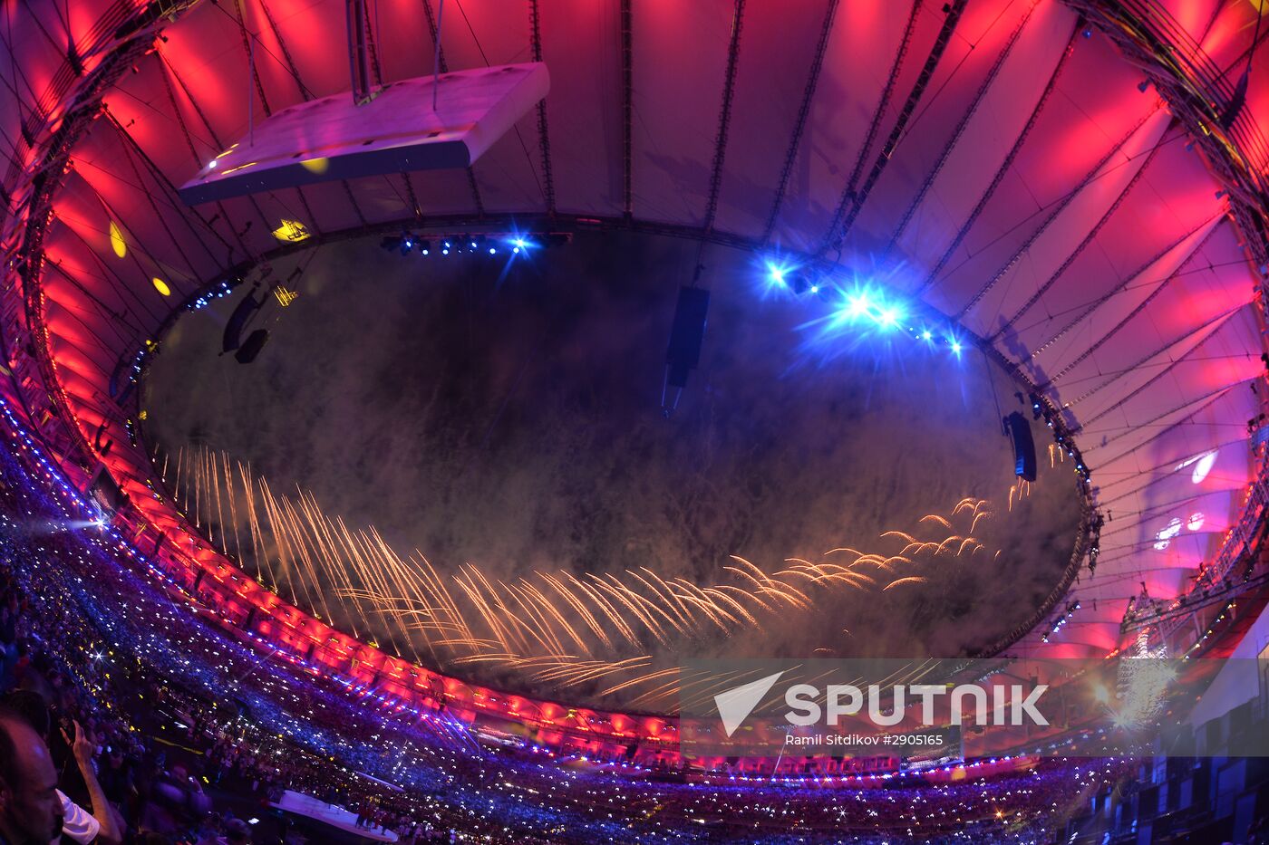 Opening ceremony of XXXI Summer Olympic Games in Rio de Janeiro