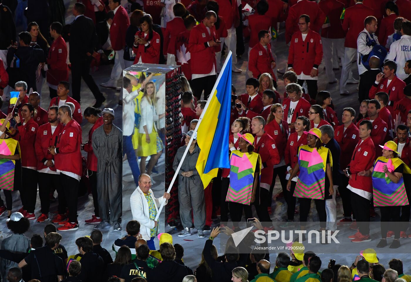 Opening ceremony of XXXI Summer Olympic Games in Rio de Janeiro