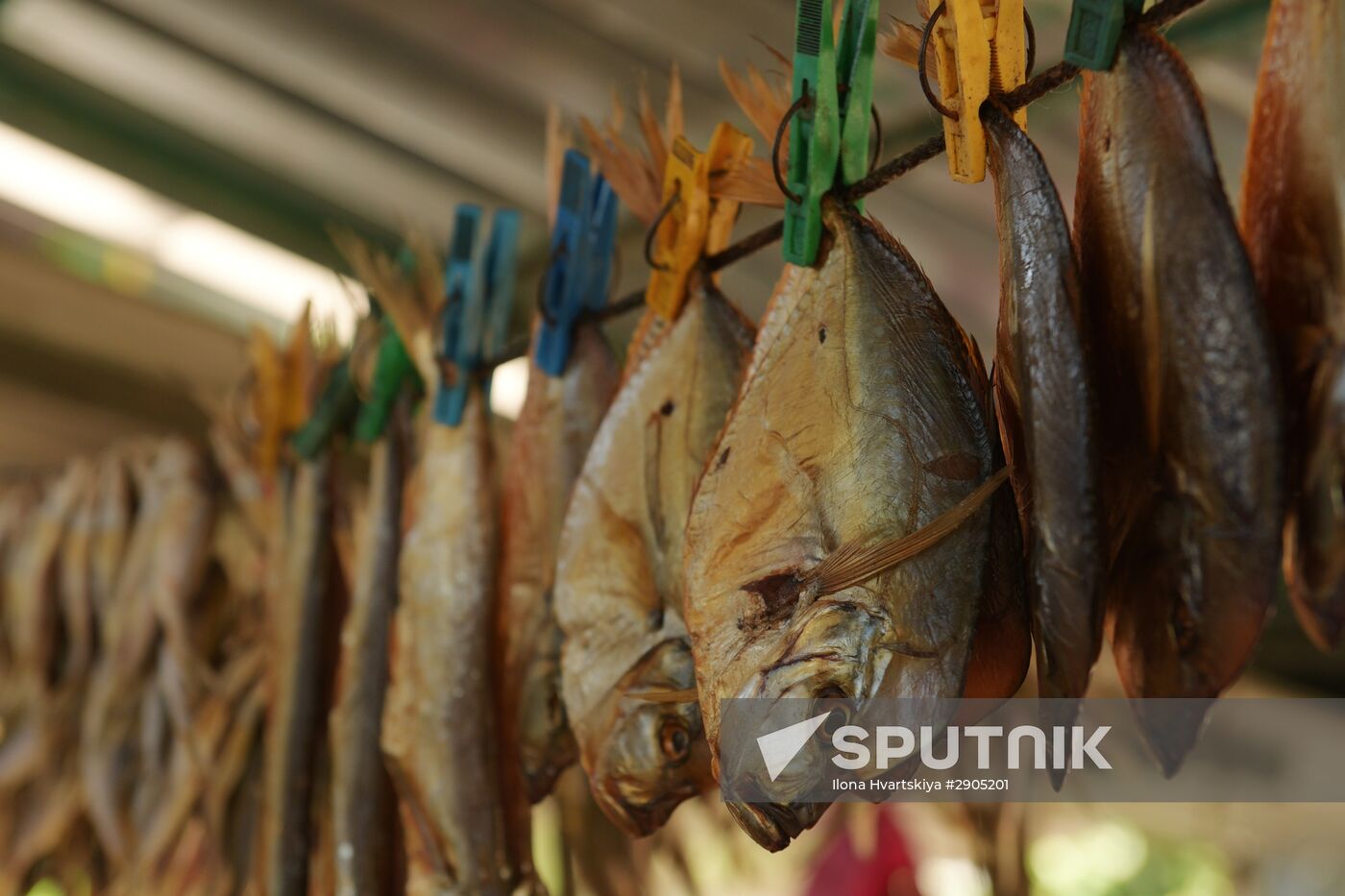 Market trade in Gagra