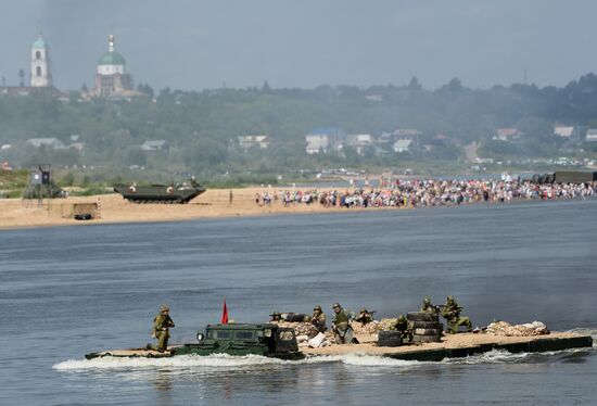 Open Water 2016 international engineer troops contest