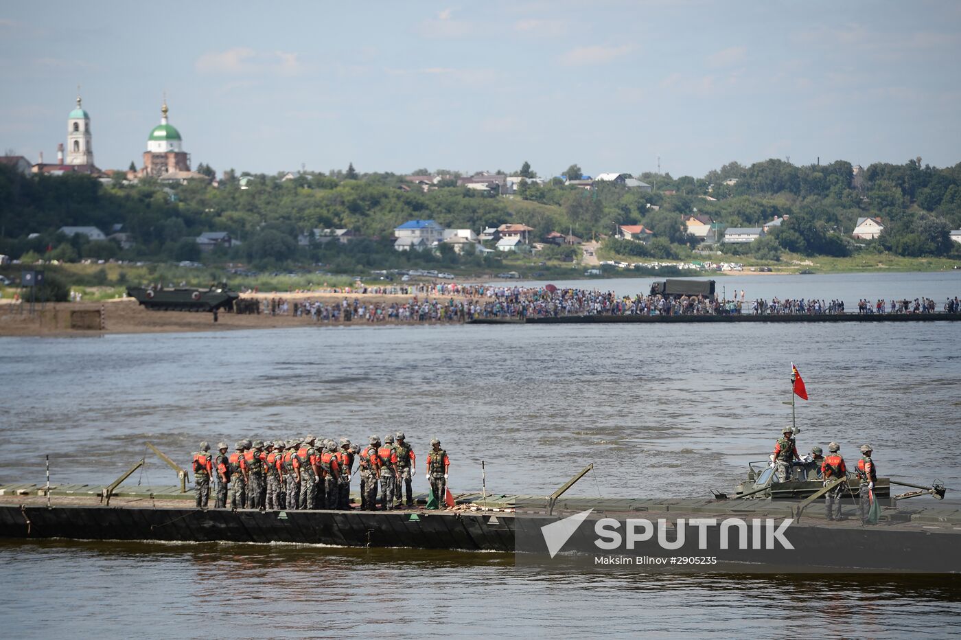 Open Water 2016 international contest among engineering forces