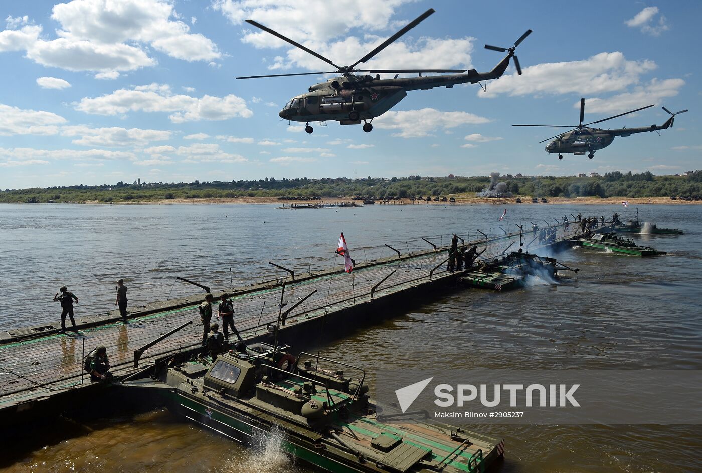 Open Water 2016 international contest among engineering forces