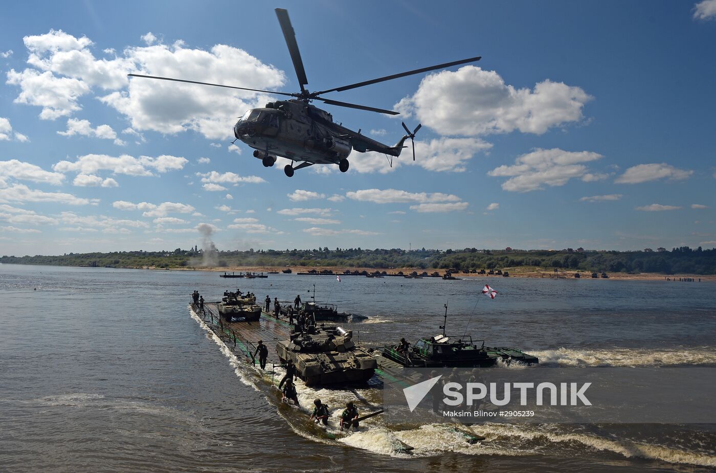 Open Water 2016 international contest among engineering forces