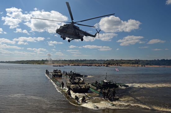 Open Water 2016 international contest among engineering forces