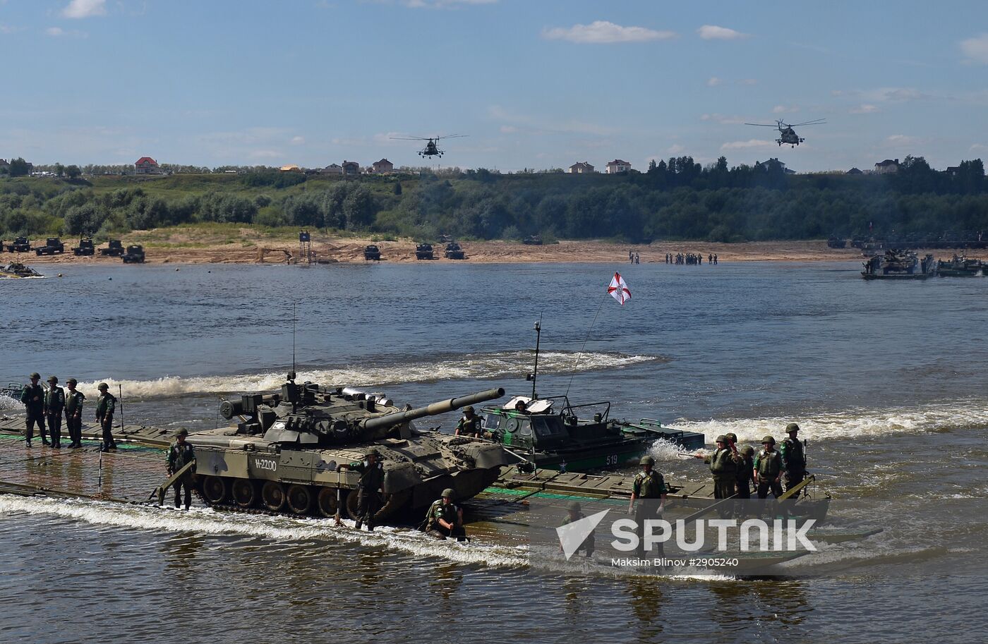 Open Water 2016 international contest among engineering forces