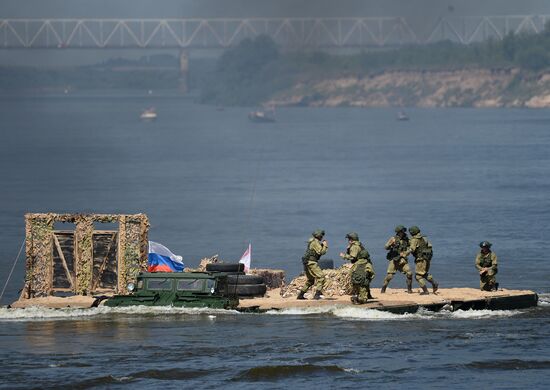 Open Water 2016 international engineer troops contest