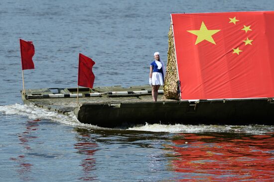 Open Water 2016 international engineer troops contest
