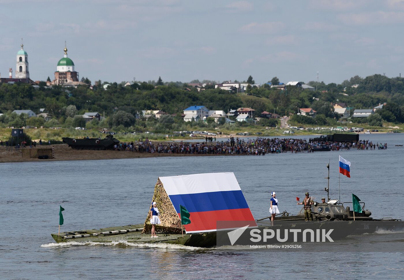 Open Water 2016 international engineer troops contest