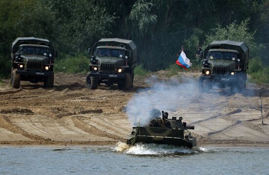 Open Water 2016 international engineer troops contest