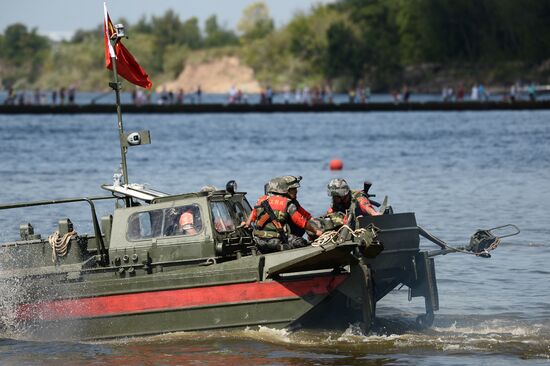 Open Water 2016 international engineer troops contest