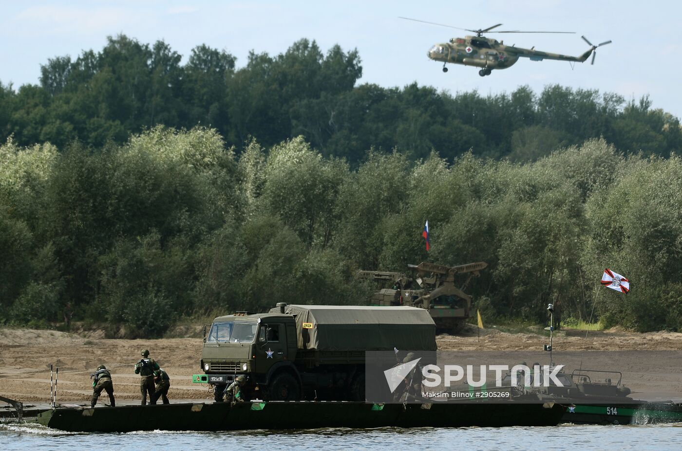 Open Water 2016 international engineer troops contest