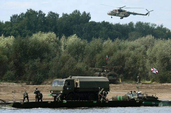Open Water 2016 international engineer troops contest