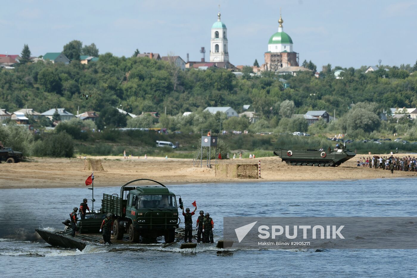 Open Water 2016 international engineer troops contest