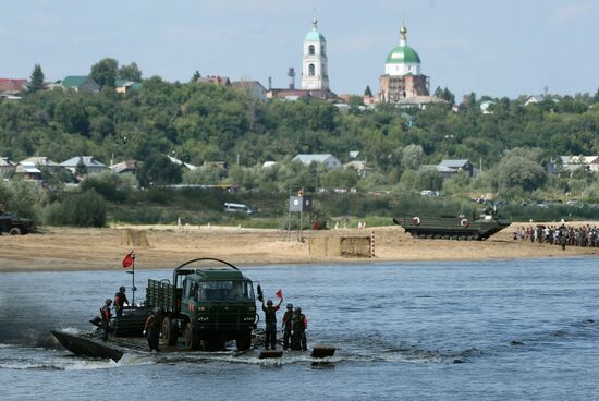 Open Water 2016 international engineer troops contest