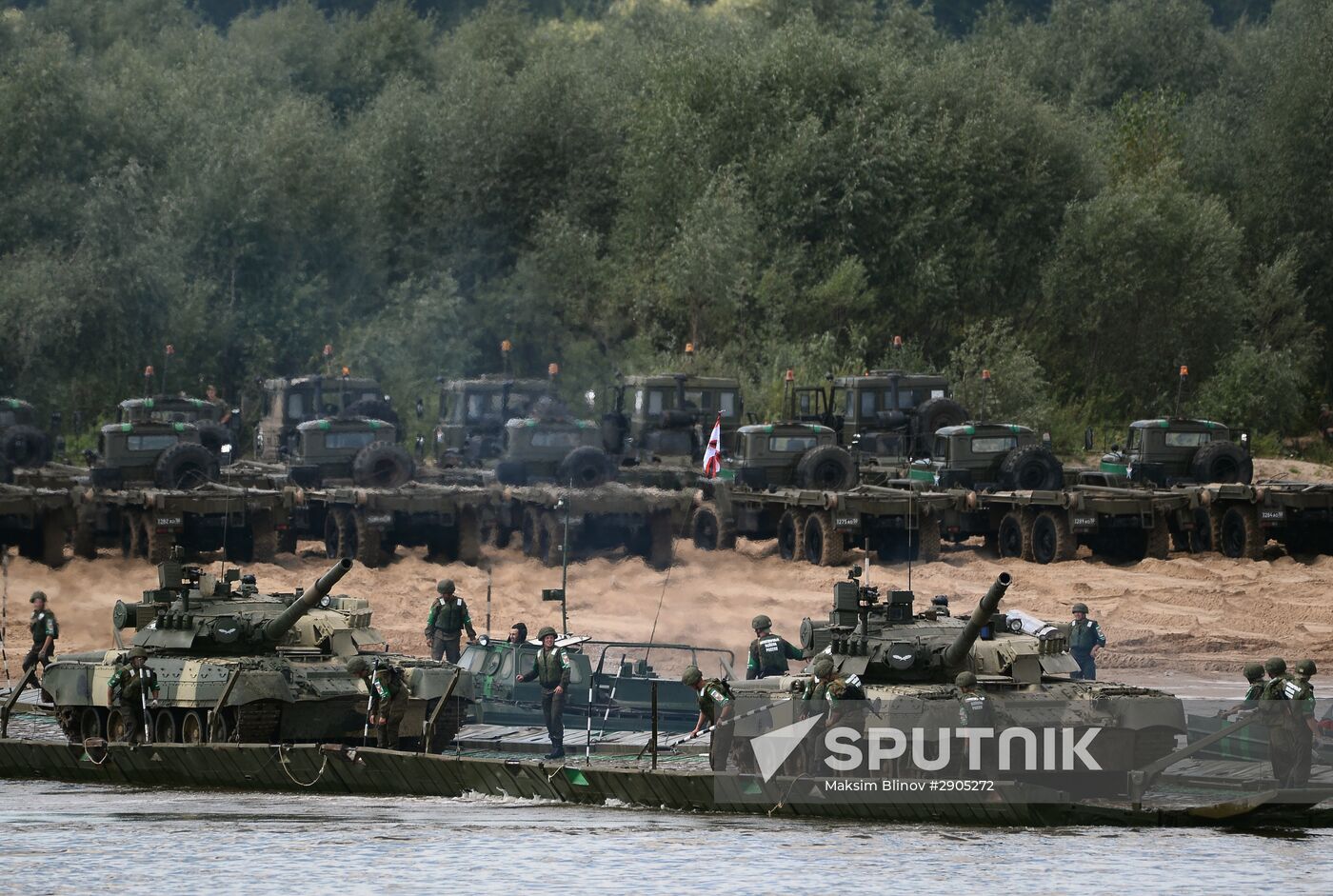 Open Water 2016 international engineer troops contest