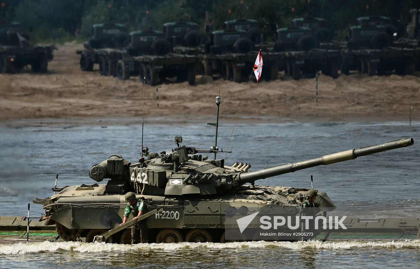 Open Water 2016 international engineer troops contest