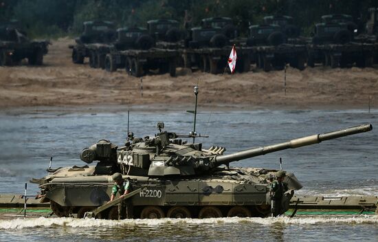 Open Water 2016 international engineer troops contest