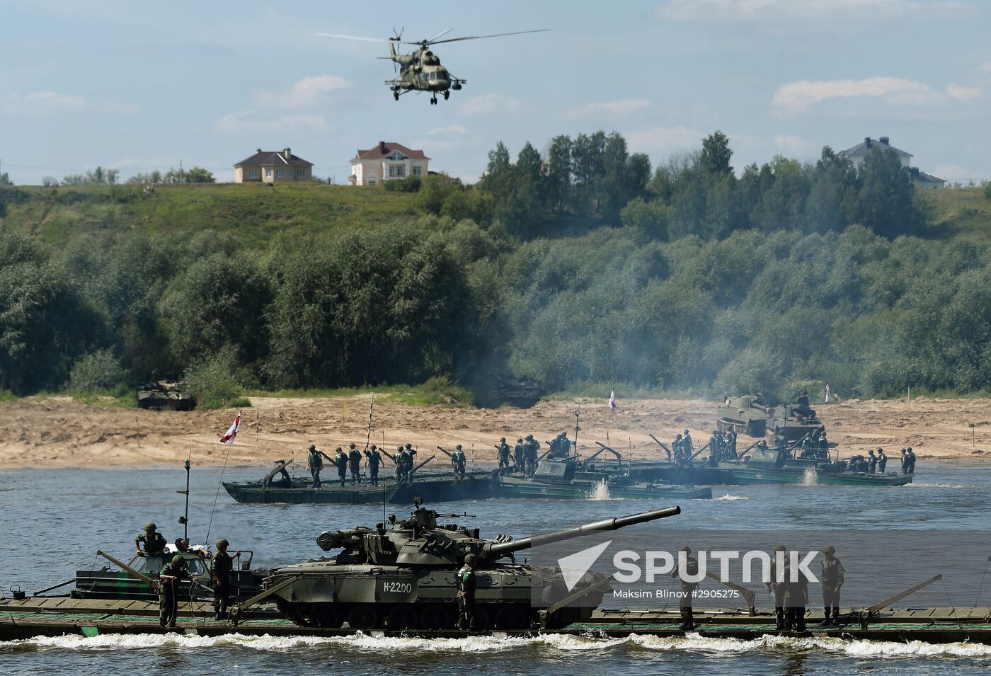 Open Water 2016 international engineer troops contest