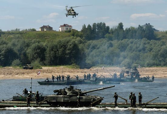Open Water 2016 international engineer troops contest