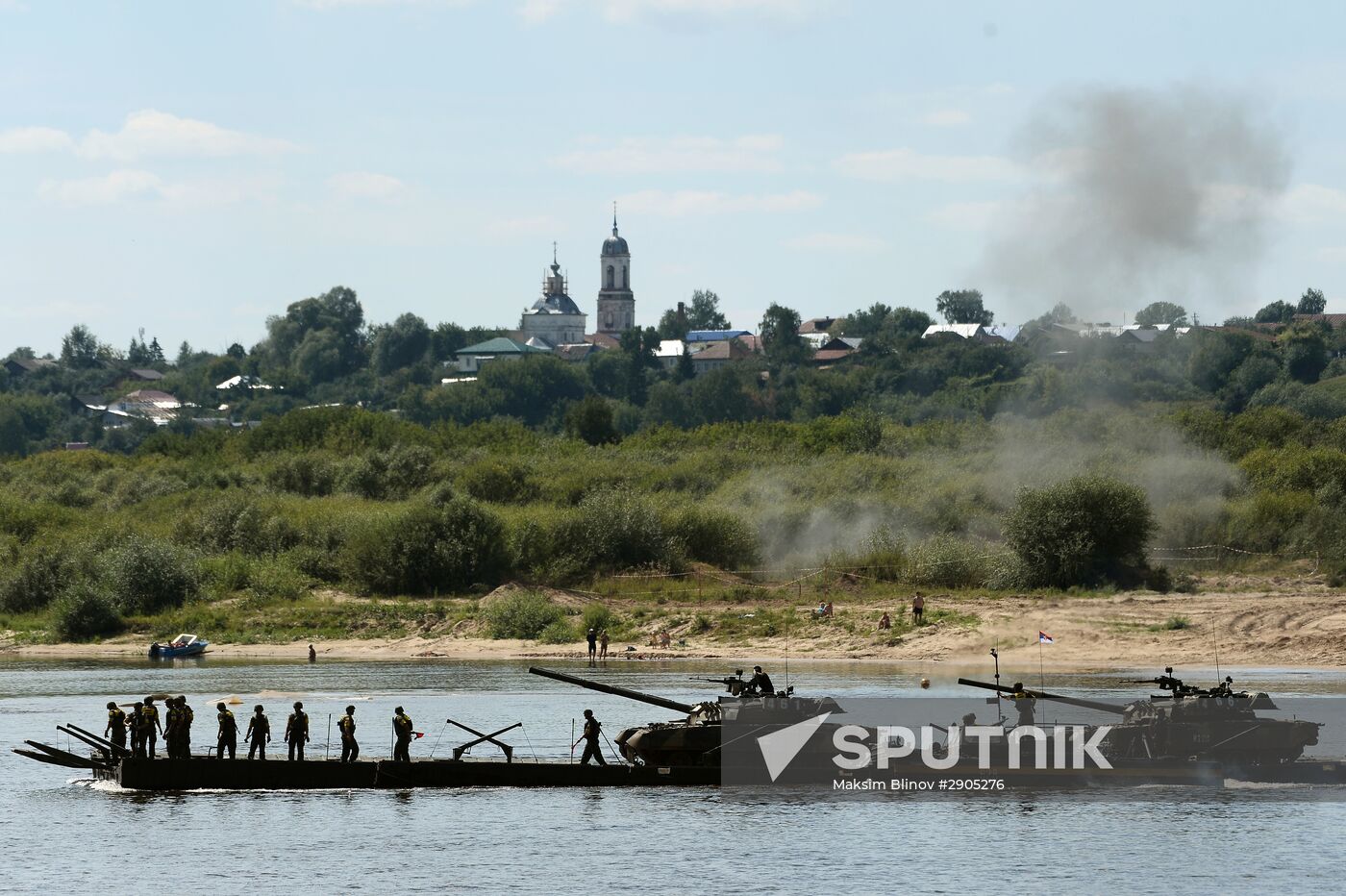 Open Water 2016 international engineer troops contest