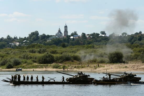 Open Water 2016 international engineer troops contest