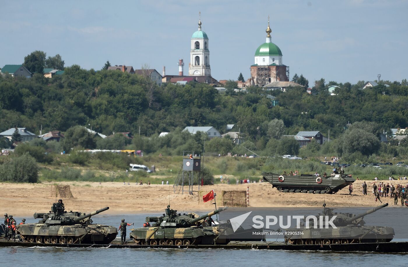 Open Water 2016 international engineer troops contest