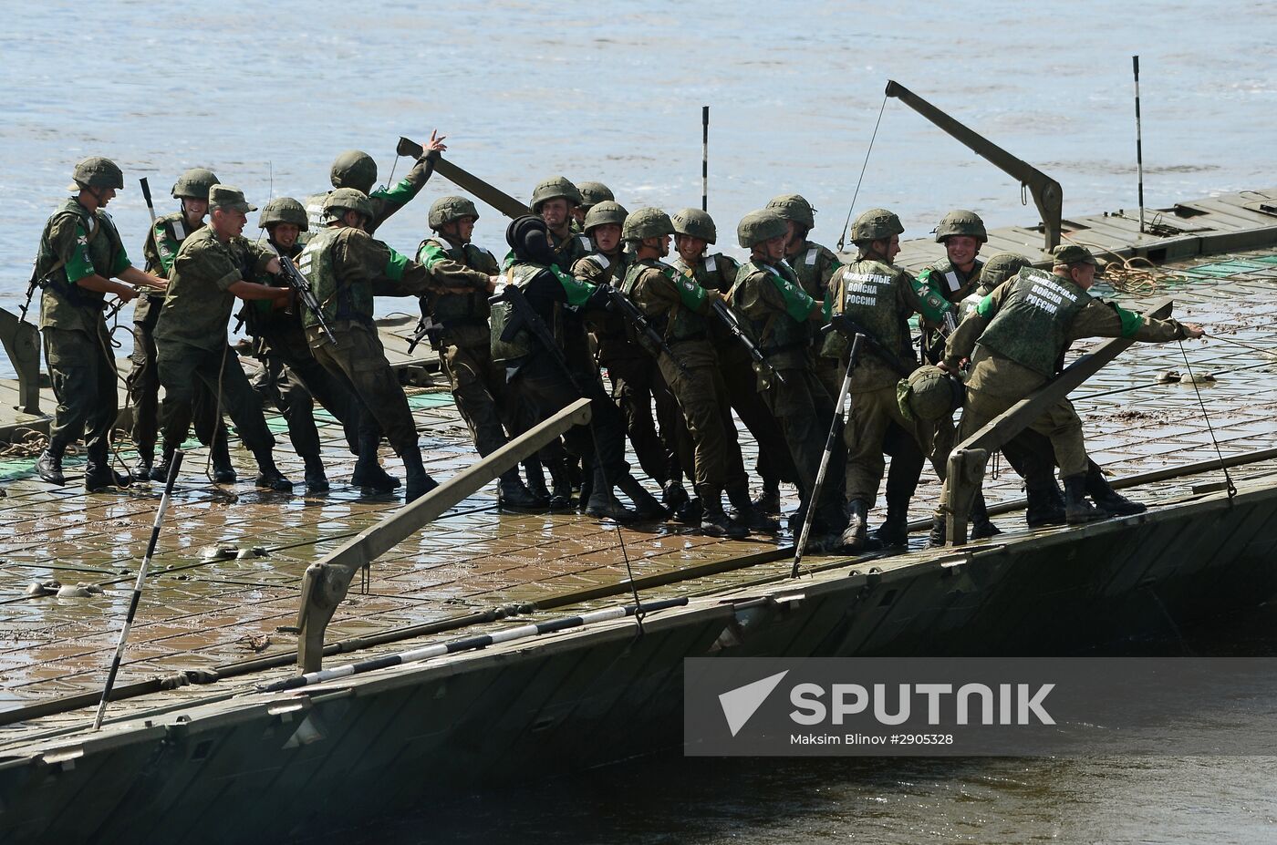 Open Water 2016 international engineer troops contest