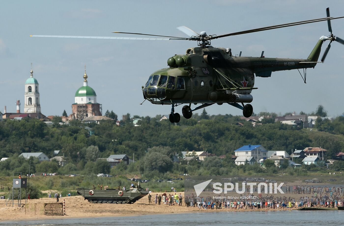 Open Water 2016 international engineer troops contest