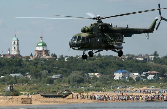 Open Water 2016 international engineer troops contest